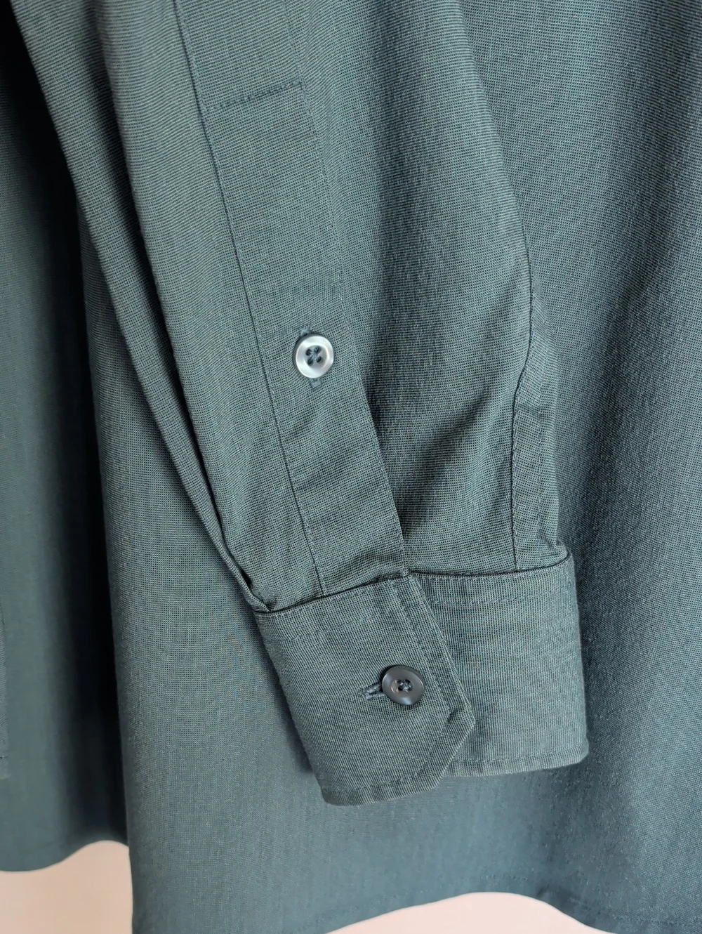 Kimes Ranch Coolmax Linville Long Sleeve Dress Shirt Blue Men's Size Large
